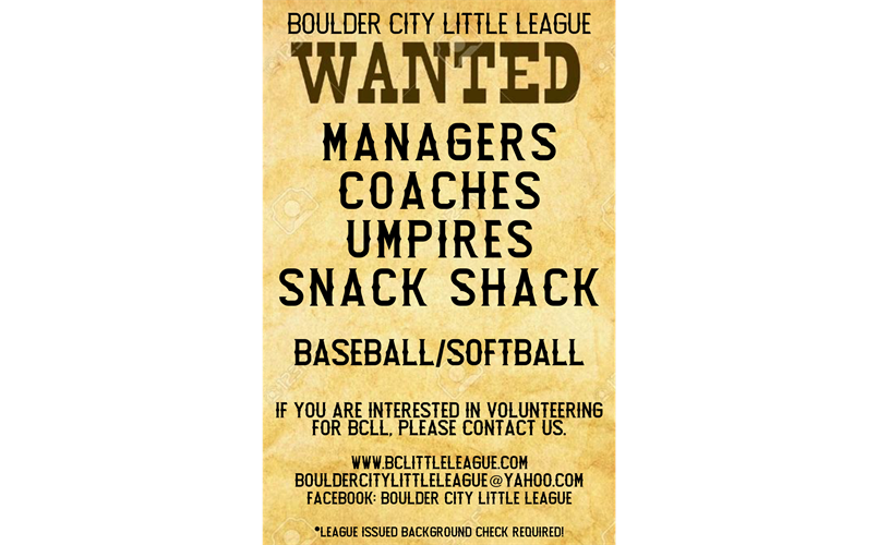 Volunteers Needed!!!