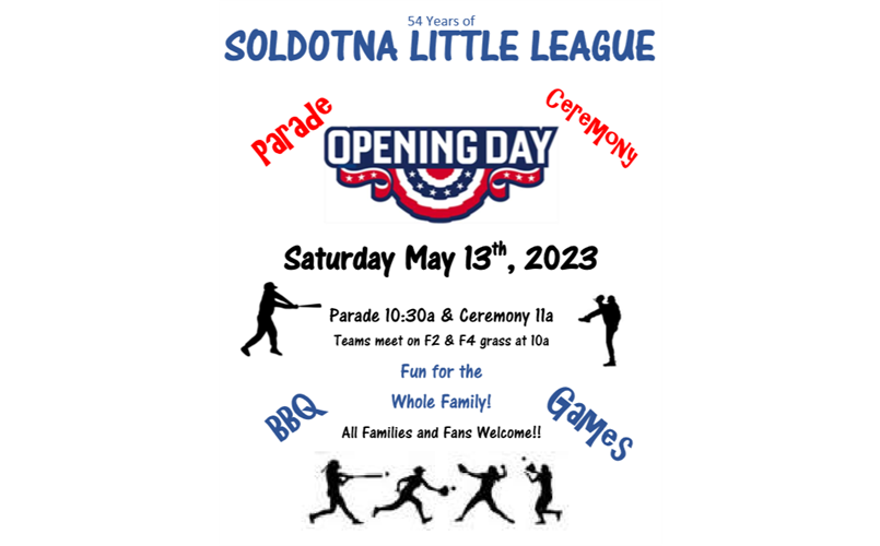 May 13th Opening Day