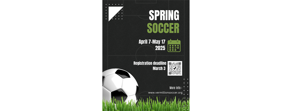 Spring Soccer Registration Now Open!