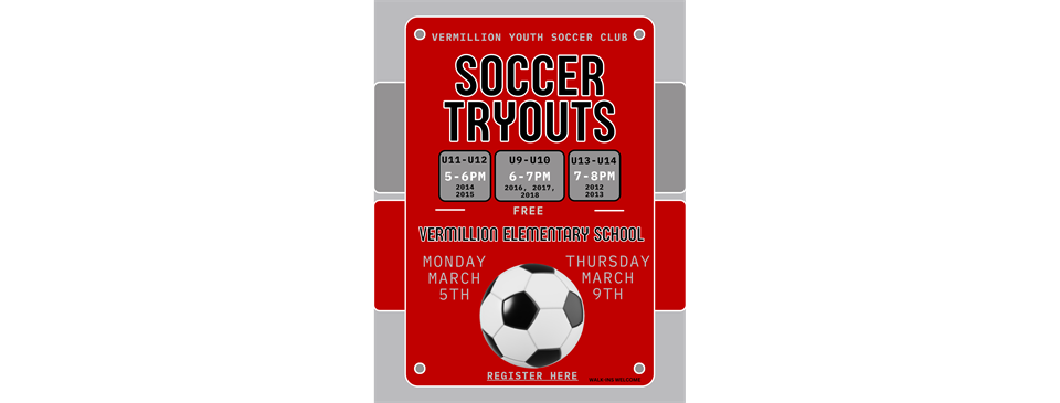 CLUB/TRAVEL SOCCER TRYOUTS