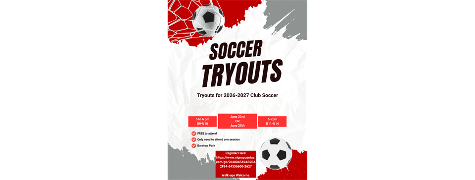 2026-2027 TRYOUTS