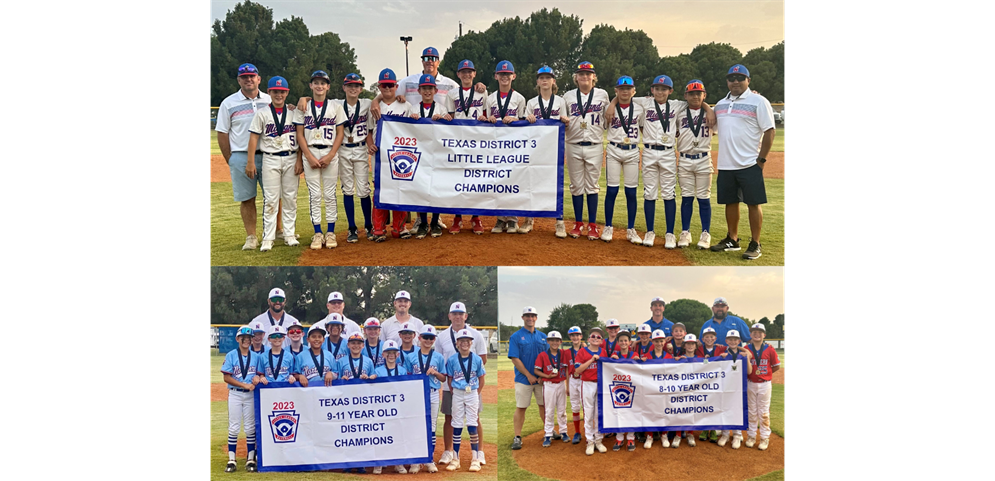Northern LL 2023 Clean Sweep of District 3