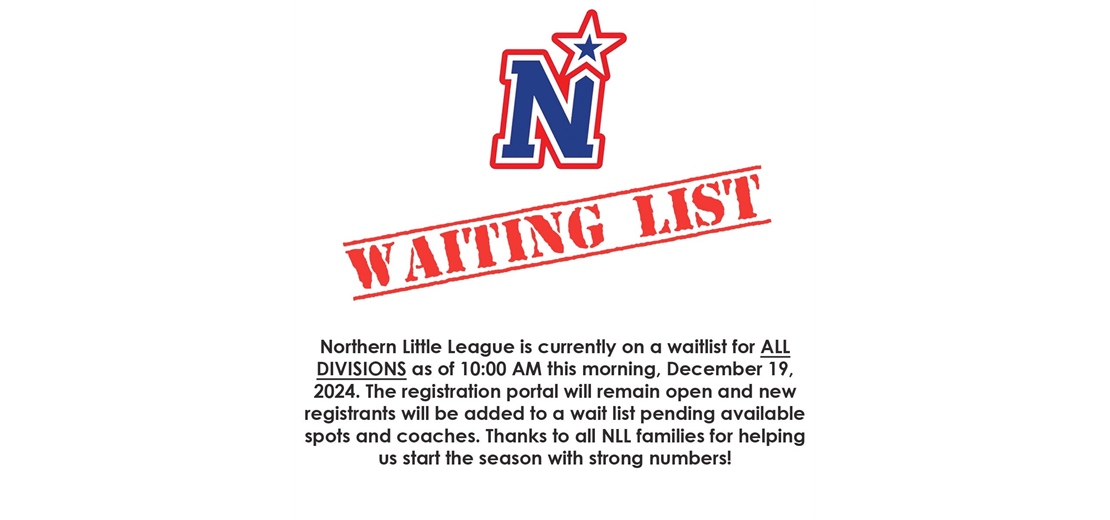 2025 Spring Season Waitlist