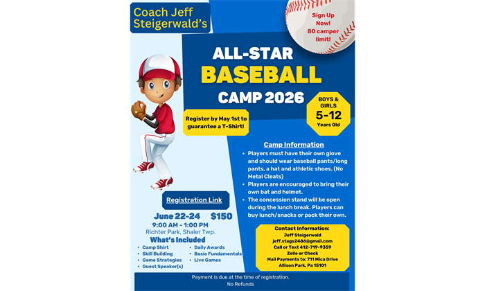 All Star Baseball Camp 2026