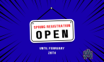 2026 Spring Registration