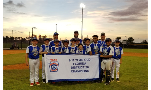 2018 9-11 District 26 Champions