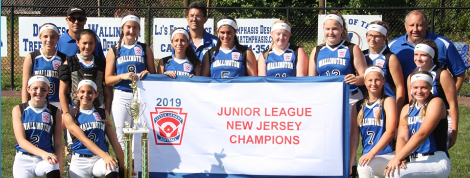 2019 Softball Junior League New Jersey Champions