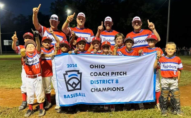 2024 District 8 Coach Pitch Champions