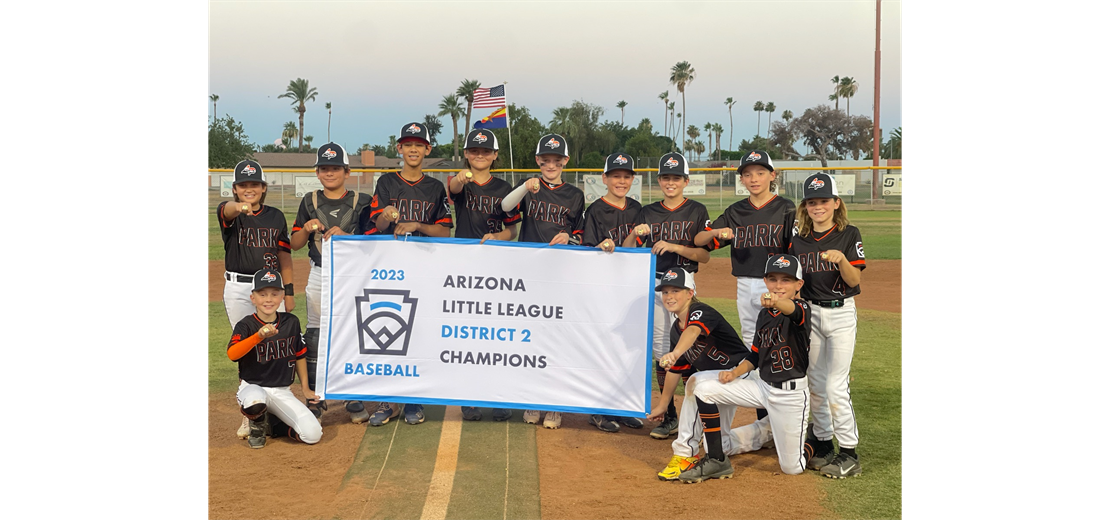 2023 Little League District Champions