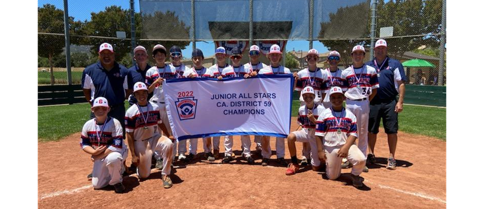 Juniors All Stars are District 59 Champions!