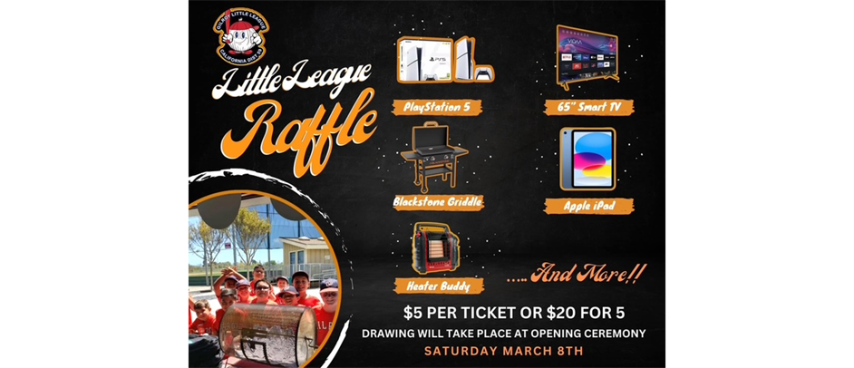 2025 Raffle Flyer