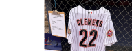 Opportunity to win a jersey signed by Roger Clemens!