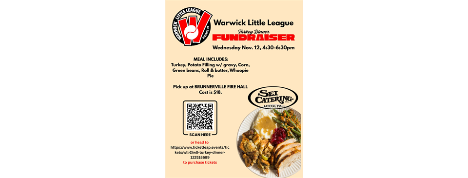 Turkey Dinner Fundraiser