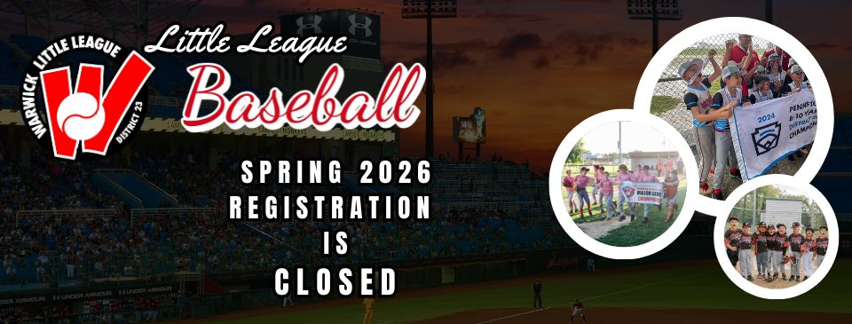 Spring 2026 Registration CLOSED