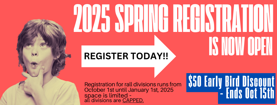 2025 Spring Registration Now Open