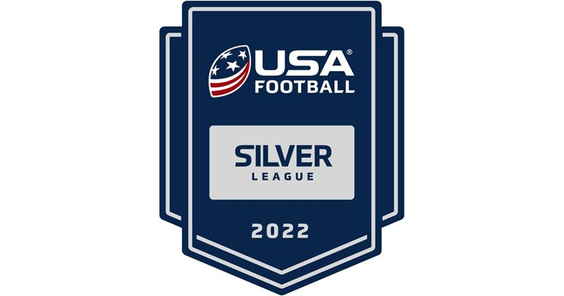 2022 USA FOOTBALL SILVER AWARD