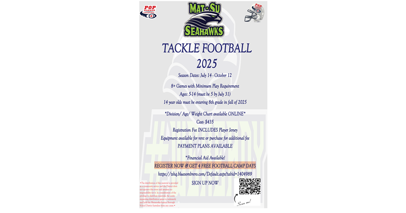 FOOTBALL REGISTRATIONS OPEN NOW SIGN UP TODAY!!!!!!