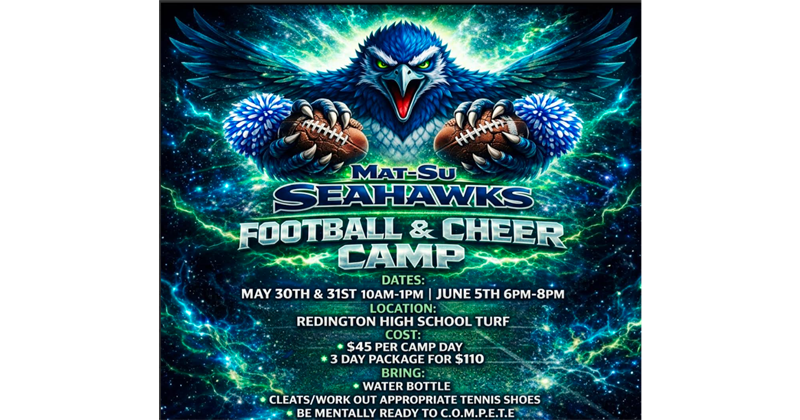 FOOTBALL & CHEER CAMP REGISTRATIONS OPEN NOW SIGN UP TODAY!!!!!!
