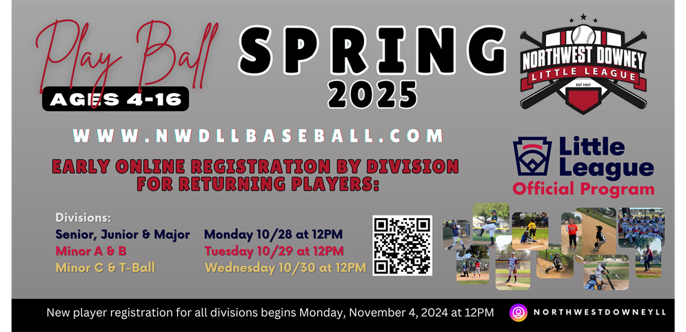 2025 Spring Ball Registration