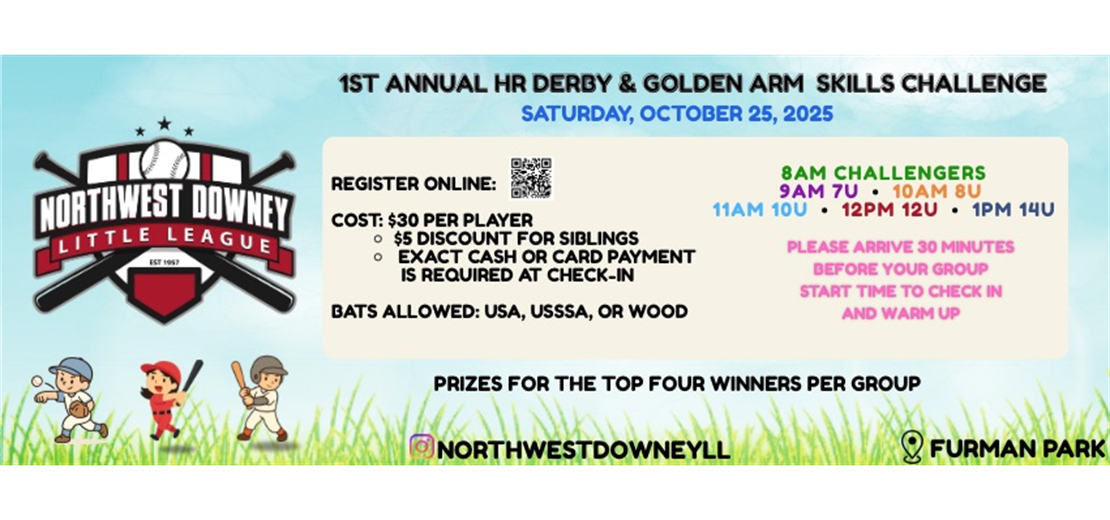 Inaugural Home Run Derby & Golden Arm Skills Challenge