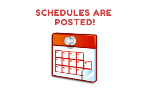 Schedules Posted