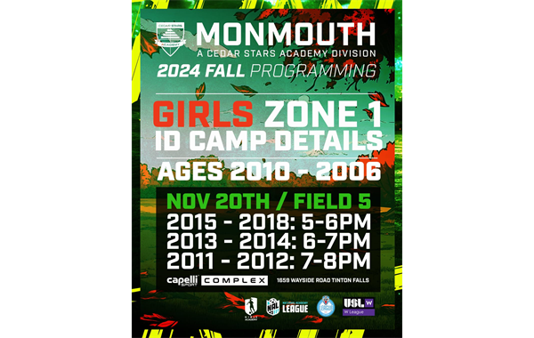 GIRLS ZONE 1 ID EVENT