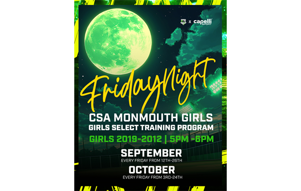 CSA MONMOUTH FALL SELECT PROGRAM