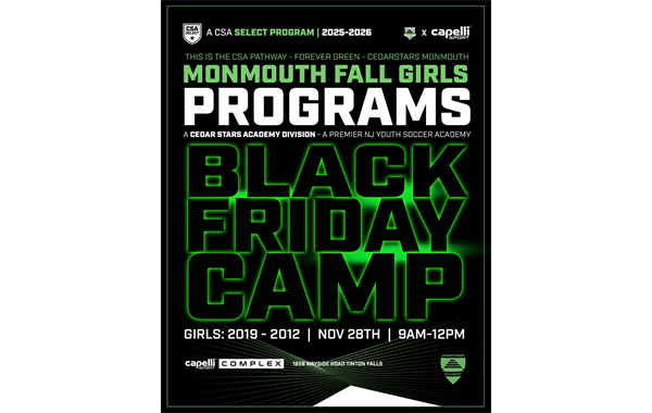 CSA MONMOUTH GIRLS BLACK FRIDAY CAMP