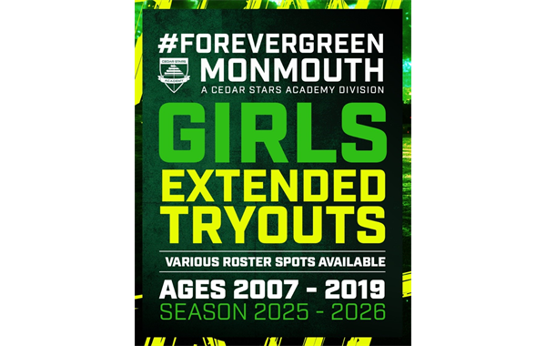 CSA MONMOUTH GIRLS AVAILABLE ROSTER SPOTS