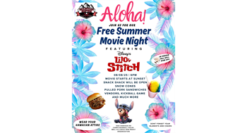 Lilo & Stitch Movie Night August 8th