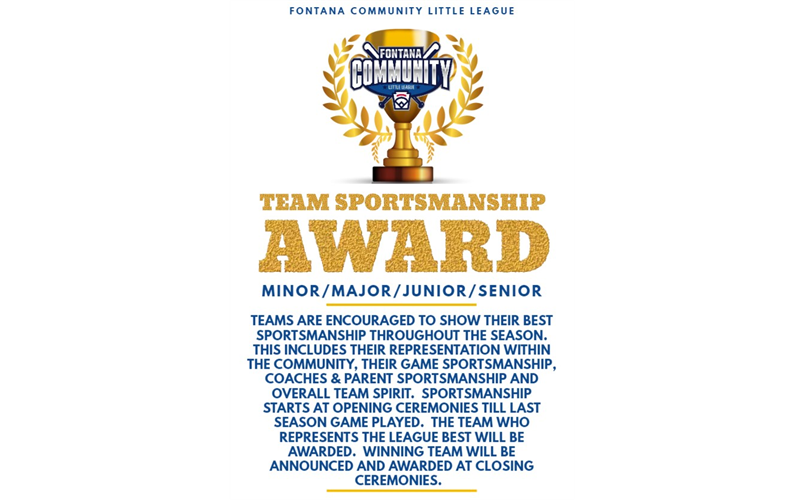 Team Sportsmanship Award