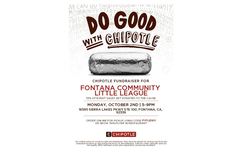 FCLL Chipotle Family Night Out