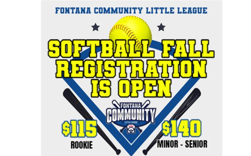 Register for Softball this Fall!