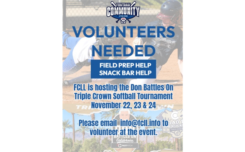 Volunteers Needed