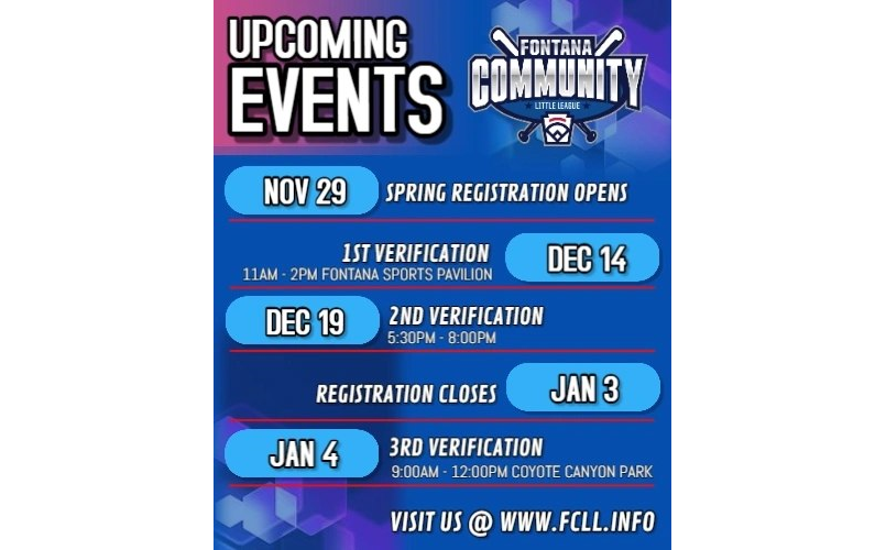 Upcoming Events