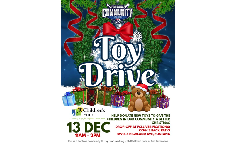 FCLL Toy Drive 12/13/25