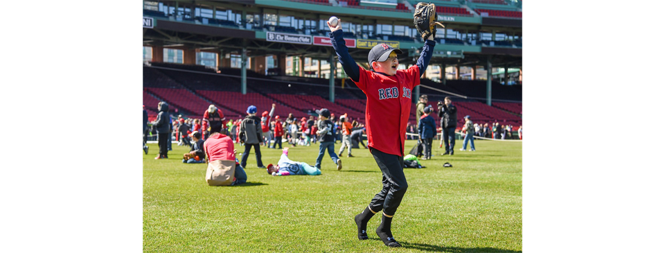 Little League Opening Day at Fenway