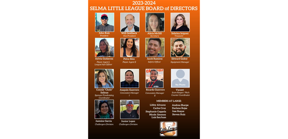 Welcome your 2023-2024 SLL Board Members