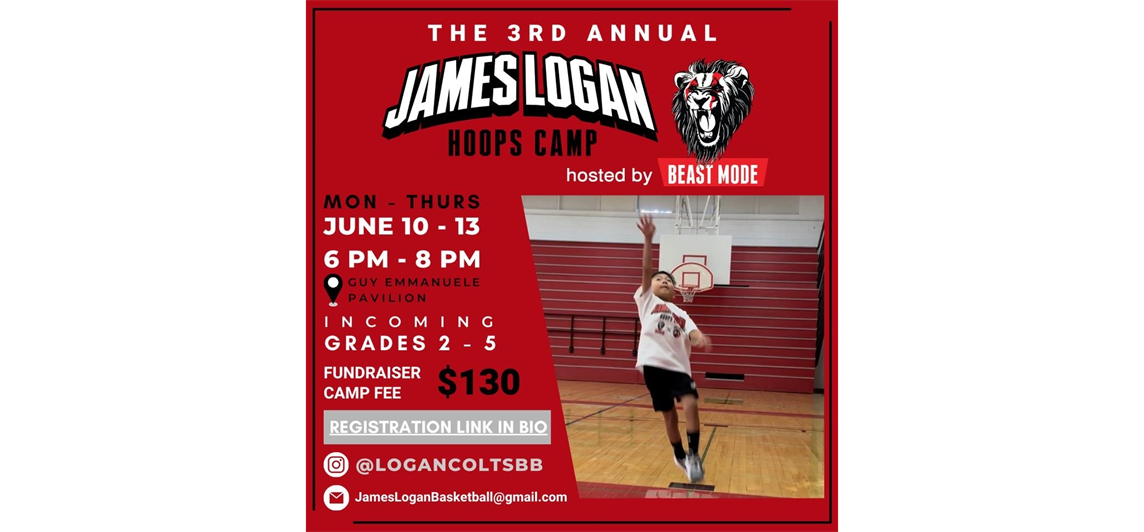 3rd Annual James Logan Youth Hoops Camp