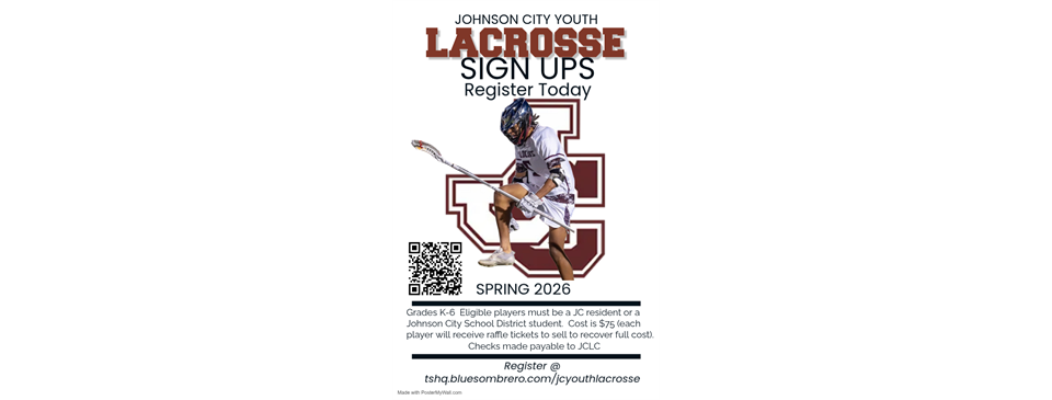 2026 JC Youth Lacrosse - Registration Open