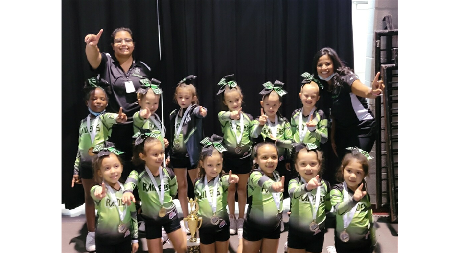 2021 Congratulations to our Tiny-mites - 1st Place at Regionals 