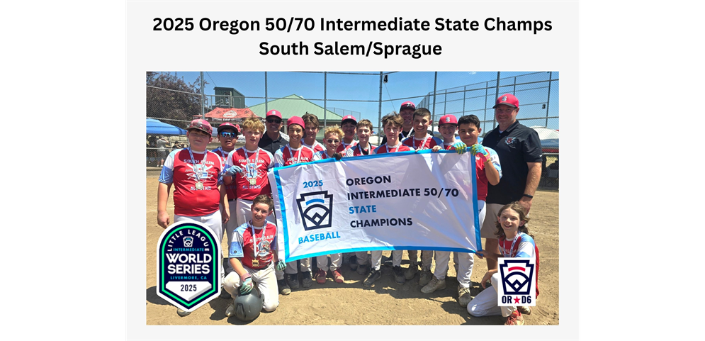 South Salem LL/Sprague LL 50/70 State Champions