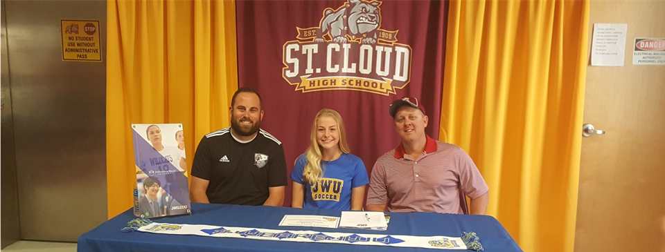 Dalaney Hanneken signs with Johnson and Wales University