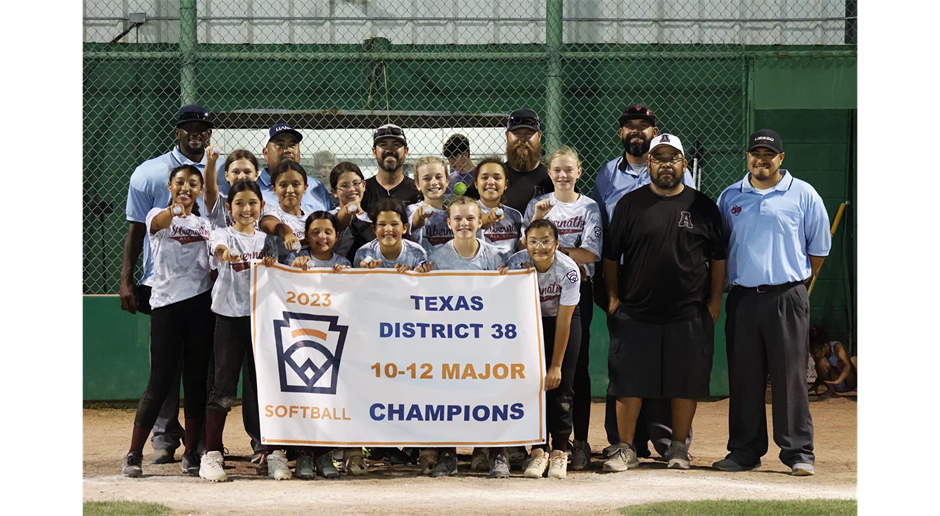 2023 District 38 10-12 Major Champions