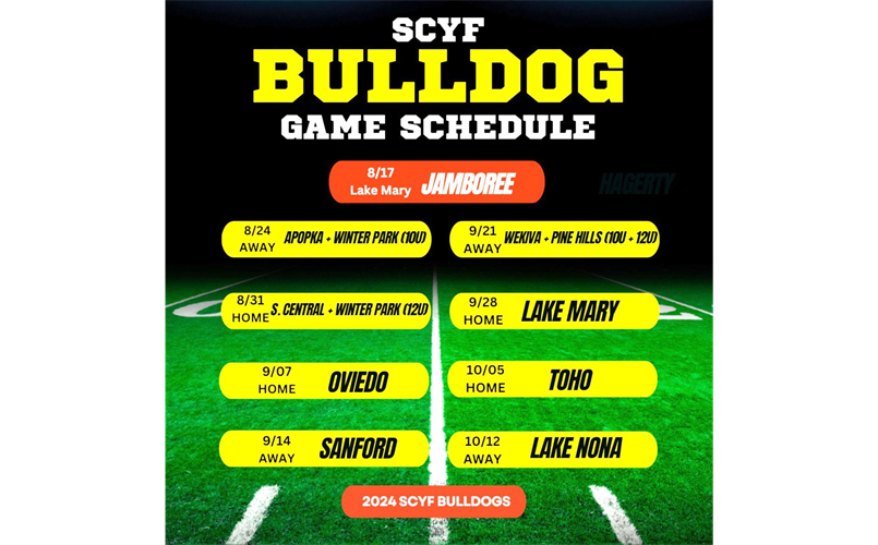 Click HERE for 2024 Bulldog Schedule