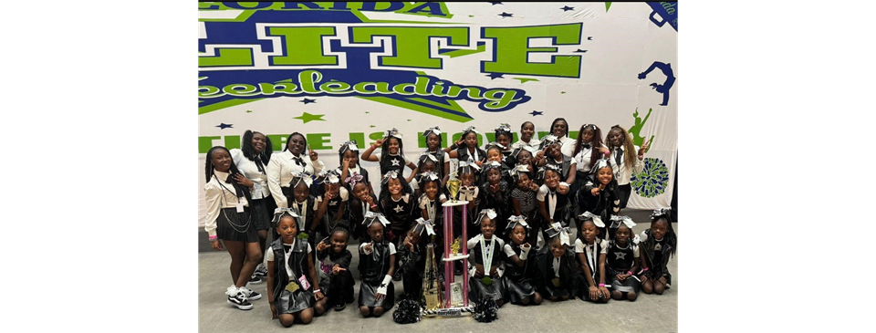  Palmetto Raiders 2024 Sophomore 9 Cheer Squad wins Florida Elite Cheer Championship