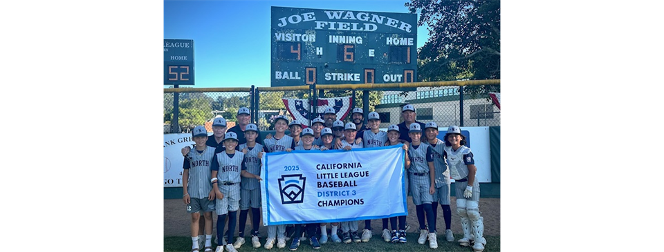 2025 Dist 3 LL All Stars Champions Novato LL North