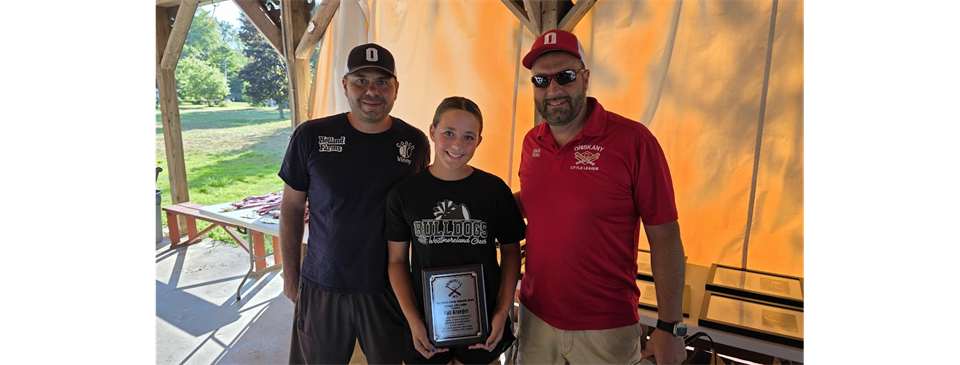 2025 Pat George Award - Kali Kraeger