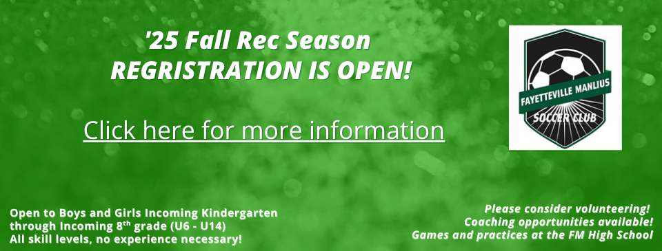Fall Rec Registration