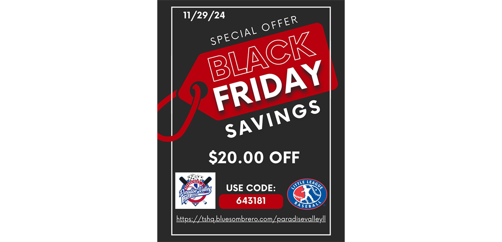 Black Friday Savings!